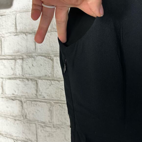 Alexia Admor Dress Milana Maxi Button Sleeveless Neutral Minimal Black 6 - Picture 8 of 10